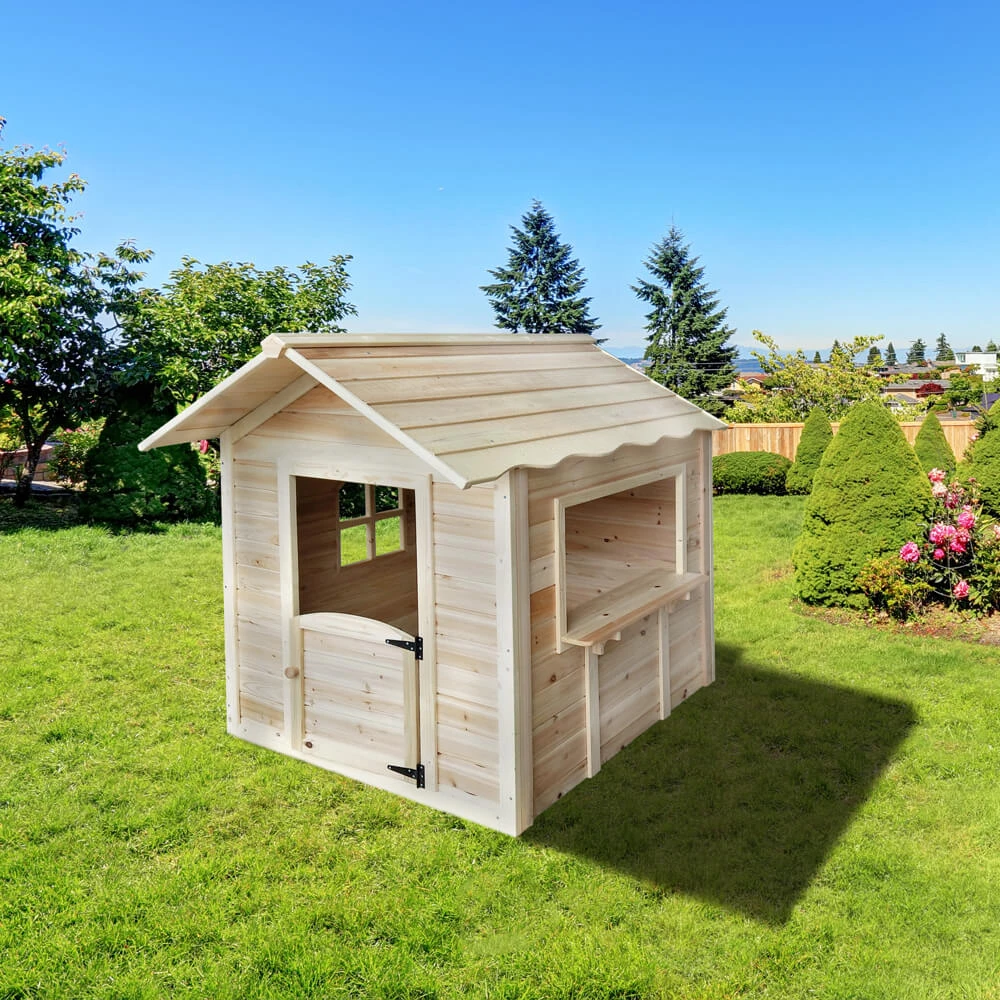 Home Deluxe Spielhaus "Der Große Palast" Natur, Ohne Bank 2 Home Deluxe Spielhaus "Der Große Palast" Natur, Ohne Bank – Bild 2