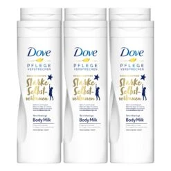 Dove Body Milk 400 Ml, 6er Pack