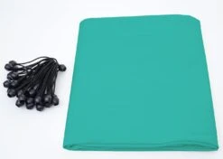 Ersatz-Bezug Für Pergola MCW-A41, Sonnensegel Ersatzbezug, 3x3m Polyester ~ Türkis -All Mark Store 2165639002 prod 005