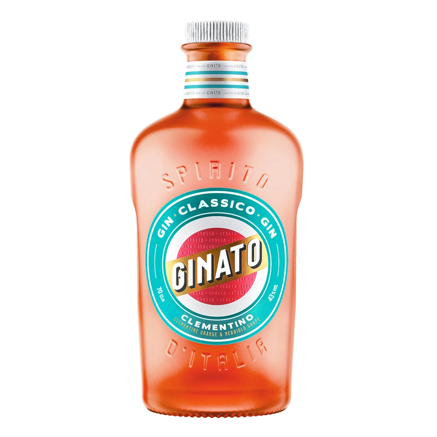 Ginato Clementino Orange Gin 43,0 % Vol 0,7 Liter 1 Ginato Clementino Orange Gin 43,0 % Vol 0,7 Liter