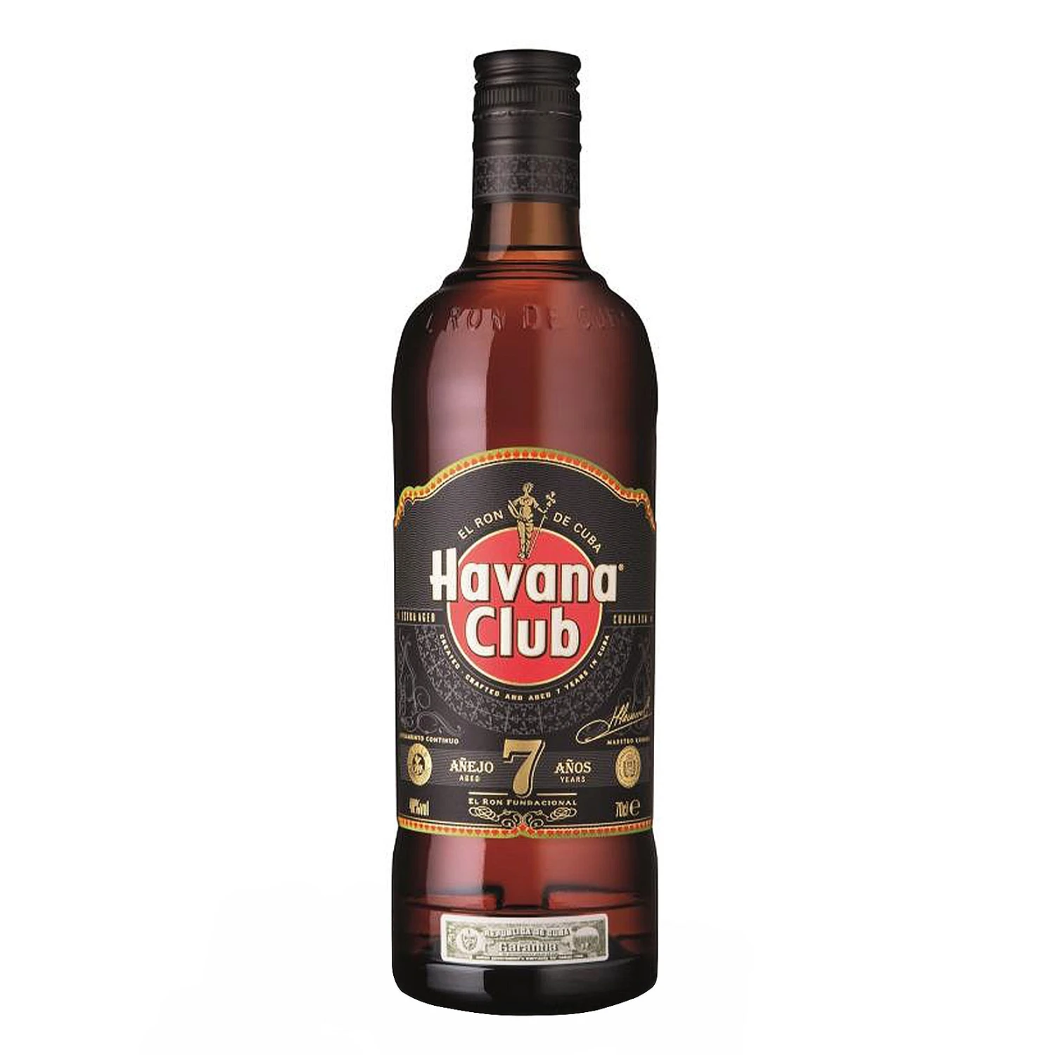 Havana Club Anejo Rum 7 Jahre 40,0 % Vol 0,7 Liter 1 Havana Club Anejo Rum 7 Jahre 40,0 % Vol 0,7 Liter