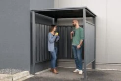 Westmann Fahrrad- Und Raucherunterstand Anthrazit 180x200 Cm -All Mark Store 2307387000 prod 005