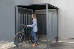Westmann Fahrrad- Und Raucherunterstand Anthrazit 180x200 Cm -All Mark Store 2307387000 prod 006
