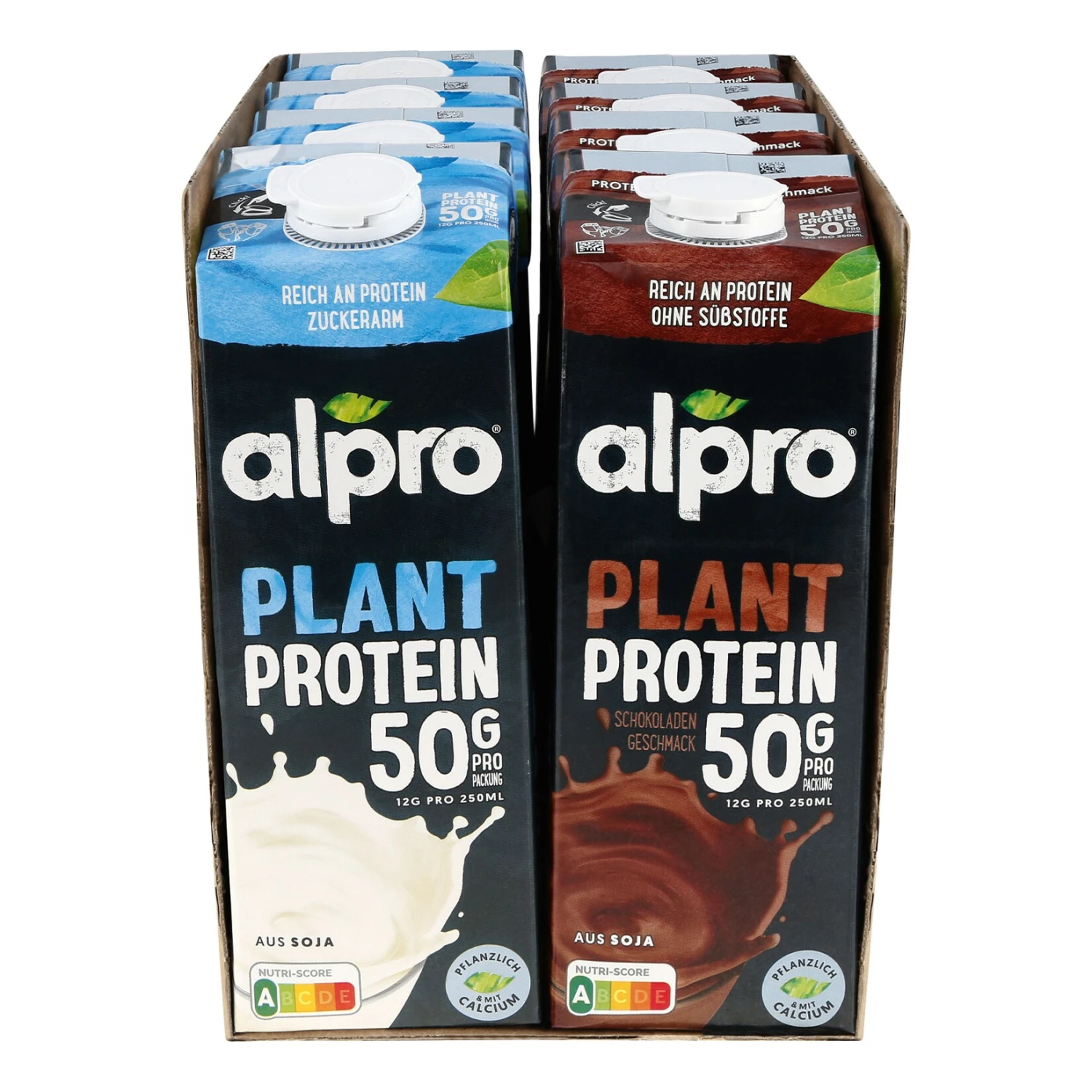 Alpro Protein Drink 1 Liter, Verschiedene Sorten, 8er Pack 1 Alpro Protein Drink 1 Liter, Verschiedene Sorten, 8er Pack