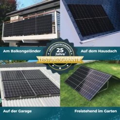 820 W / 600 W Balkonkraftwerk Photovoltaik Solaranlage Steckerfertig WIFI Smart 7 820 W / 600 W Balkonkraftwerk Photovoltaik Solaranlage Steckerfertig WIFI Smart -All Mark Store 2480294000 prod 003