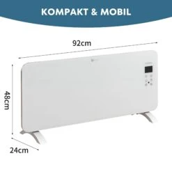 STAHLMANN Konvektor ZG2000 Weiss Mit Glasfront -All Mark Store 8600153300 3985 prod 005