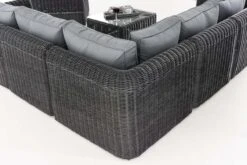 CLP Polyrattan Gartengarnitur MARBELLA | Sitzgruppe Mit 6 Sitzplätzen | Gartenmöbel-Set: Ein Ecksofa, Ein Sessel Und Ein Beistelltisch -All Mark Store 8600246500 11888901 prod 005