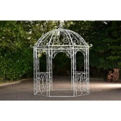 CLP Rosenpavillon Leila I Rankpavillion Aus Pulverbeschichtetem Eisen I Gartendekoration Im Jugendsstil