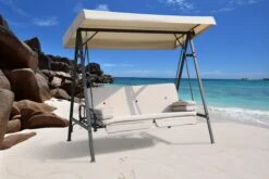 Grasekamp Ersatzdach Beige Für Hollywoodschaukel Amalfi Schaukelbett Liege Relax -All Mark Store 8600280600 48240 prod 004