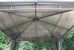 Grasekamp Hardtop Pavillon Limone 3x3m Inkl. Seitenteile Doppelstegplatten Hohlkammer Polycarbonat -All Mark Store 8600280600 48745 prod 004