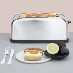 HKoenig TOS28 Edelstahl Langschlitz Toaster, 1500 W -All Mark Store 8600298500 32596 prod 005