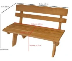 DEGAMO Garnitur FREITAL 3-teilig 120cm, Kiefer -All Mark Store 8600319700 45242320 prod 004