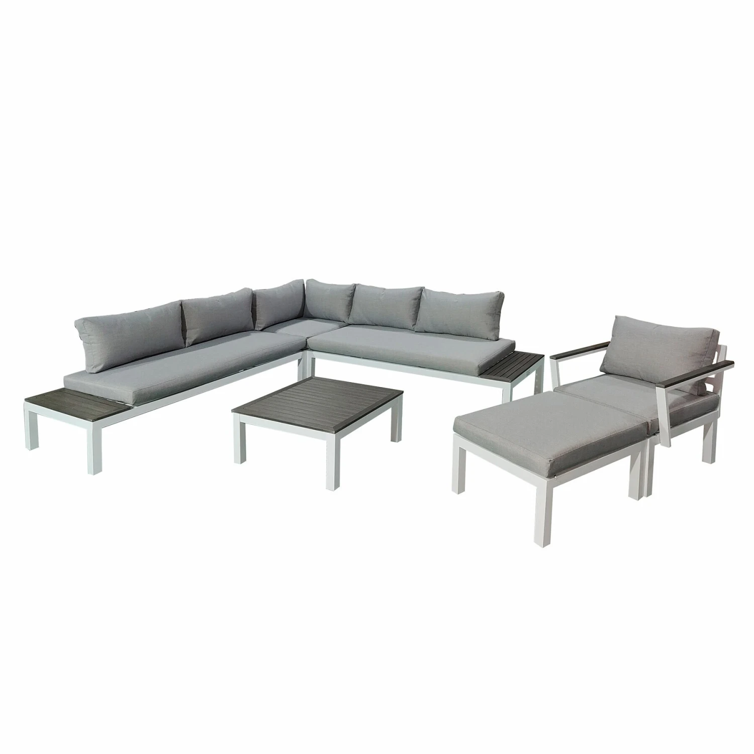 Gartenfreude Lounges Aluminium Sitzgarnitur Ambience Combi 1 Gartenfreude Lounges Aluminium Sitzgarnitur Ambience Combi
