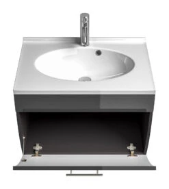 Posseik Waschplatz Salona Anthrazit Waschtisch Inkl. Mineralguss-Waschbecken -All Mark Store 8600335800 13227 prod 006