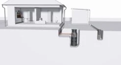 GreenLife Sickerschacht 140 L Gartenentwässerung Wassertank Mit Sieb -All Mark Store 8600335800 42824 prod 003