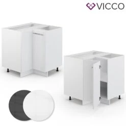 VICCO Eckunterschrank 87 Cm Weiß Küchenzeile Unterschrank Fame -All Mark Store 8600343700 33509 prod 005