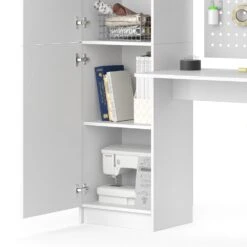 Vicco Arbeitstisch Schreibtisch Schminktisch Tessa Weiß Basteltisch Mit Schrank 11 Vicco Arbeitstisch Schreibtisch Schminktisch Tessa Weiß Basteltisch Mit Schrank -All Mark Store 8600343700 34423 prod 006