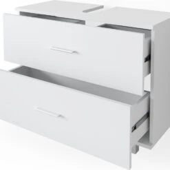 VICCO Waschbeckenunterschrank ILIAS Weiß Schublade Unterschrank Badezimmer 11 VICCO Waschbeckenunterschrank ILIAS Weiß Schublade Unterschrank Badezimmer -All Mark Store 8600343700 34583 prod 006