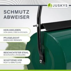 Juskys Garten Rasenwalze Fritz Aus Metall Befüllbar Mit 48L Wasser / Sand – Inkl. Schmutzabweiser -All Mark Store 8600348200 51684837 prod 004