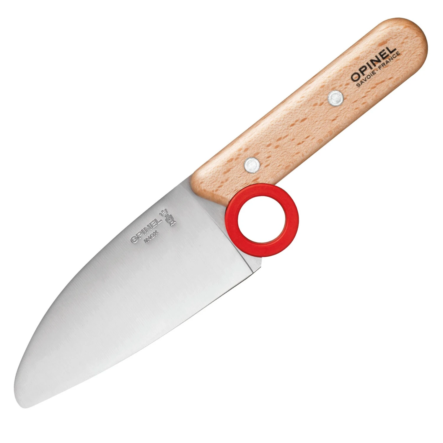 OPINEL Kinder Messer Set Le Petit Chef 2tlg - Kochmesser Küche Fingerschutz Holz 2 OPINEL Kinder Messer Set Le Petit Chef 2tlg - Kochmesser Küche Fingerschutz Holz – Bild 2