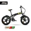 Jeep Fold FAT E-Bike FR 7020, 20“ Kompaktrad, Falt-E-Bike, 7-Gang Kettenschaltung, Black