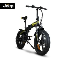Jeep Fold FAT E-Bike FR 7020, 20“ Kompaktrad, Falt-E-Bike, 7-Gang Kettenschaltung, Black -All Mark Store 8600356400 6951 prod 004