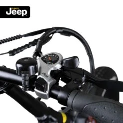 Jeep Fold FAT E-Bike FR 7020, 20“ Kompaktrad, Falt-E-Bike, 7-Gang Kettenschaltung, Black -All Mark Store 8600356400 6951 prod 006