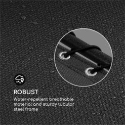 California Dreaming Sonnenliege, Polsterung, Stahlrahmen, Schwarz 11 California Dreaming Sonnenliege, Polsterung, Stahlrahmen, Schwarz -All Mark Store 8600359300 12313 prod 006