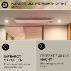 Cosmic Beam Smart 24 Infrarot-Heizstrahler 2400W App-Steuerung Fernbedienung 8 Cosmic Beam Smart 24 Infrarot-Heizstrahler 2400W App-Steuerung Fernbedienung -All Mark Store 8600359300 12879 prod 003
