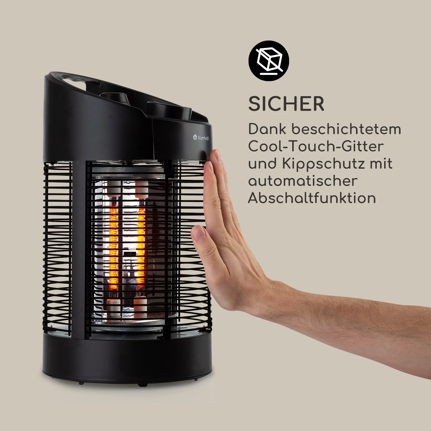 Heat Guru 360 Mini Infrarot-Heizstrahler 700/350W Oszillation 6 Heat Guru 360 Mini Infrarot-Heizstrahler 700/350W Oszillation – Bild 6