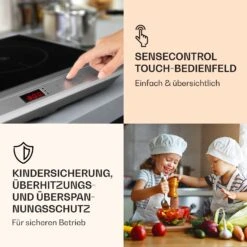 MisterCook Duo Kochplatte Infrarot 3000W 90-650°C Abschalttimer -All Mark Store 8600359300 4954 prod 004