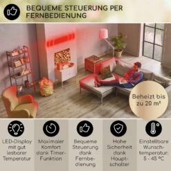 Cosmic Beam Plus XXL Infrarot-Heizstrahler 3000W IP44 Fernbedienung -All Mark Store 8600359300 9650 prod 003
