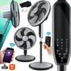 KESSER® 3in1 Standventilator Tischventilator Wandventilator Mit App Wifi , Fernbedienung | Timer | Leise Oszillation 80 Grad | Ventilator | 4 Geschwindigkeiten Inkl. Wandhalterung