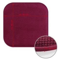 Komfortable & Praktische Gel-Kissen 40x40 - Stuhlkissen Mit Modernem Memory-Schaumstoff - Gepolsterte Sitzkissen Out- Und Indoor Gartenkissen Stuhlauflage Rutschfest -All Mark Store 8600366200 11933 prod 006