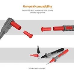 TACKLIFE METL04, 8-teiliges Messleitungs-Kit Mit Verlängerungs-Messklemmen, Krokodil-Messspitze Und Kolben-Mini-Haken -All Mark Store 8600367000 2395 prod 003